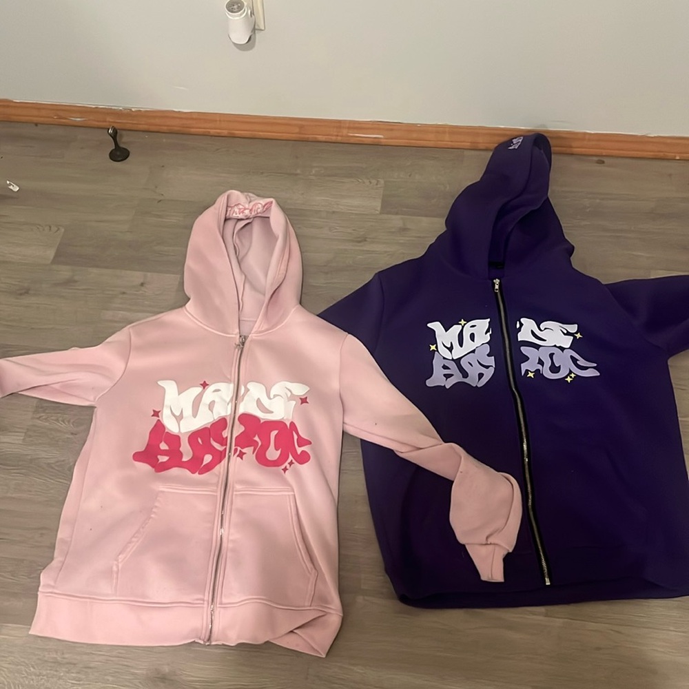 Two manfinity zip up jackets